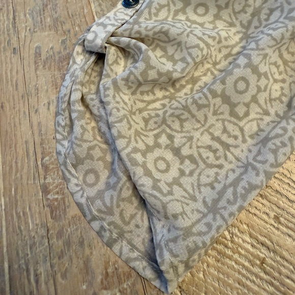 Free People Penny Lane Dress Boho Mini Peasant Shift Floral Chiffon Size XS - Picture 6 of 11